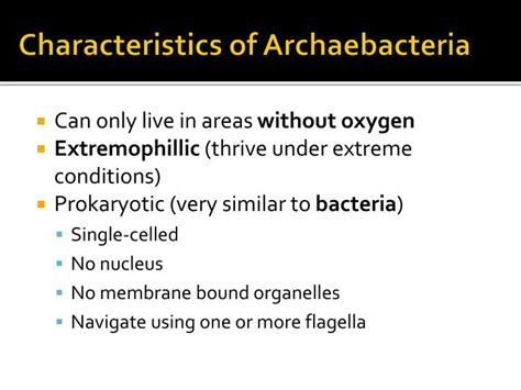 list characteristics of archaea that are similar to eukarya
